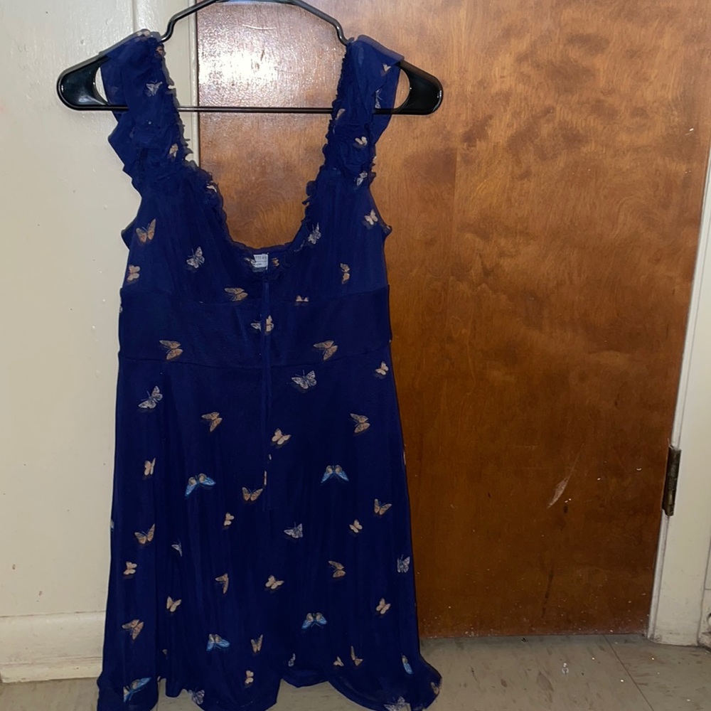 Ruffled butterfly dress